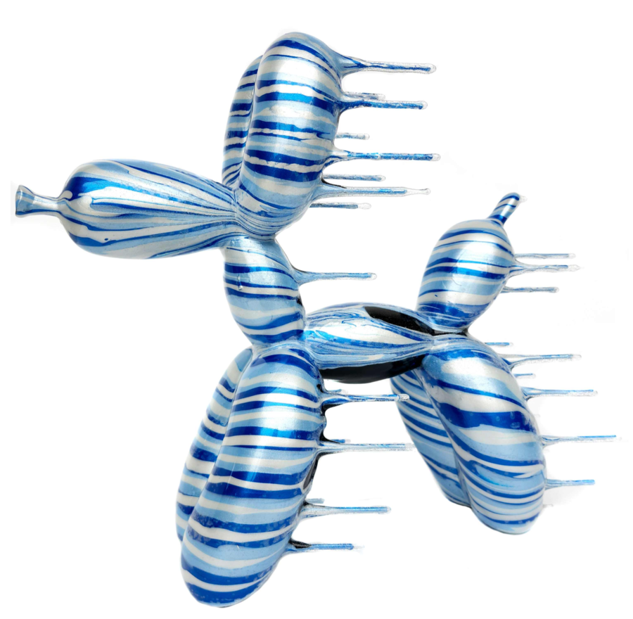 Blown Away Balloon Dog Large - Blueberry Cream — DTR Modern